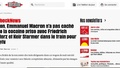 Co ukrył w kieszeni prezydent Macron? Prawda jest banalna? To najzwyklejsza chusteczka?