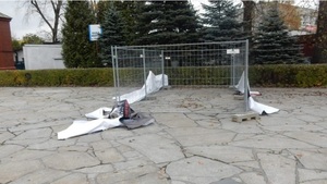 Dziennikarze przypatrywali się łamaniu prawa