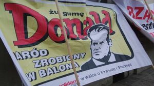 14 miesięcy po katastrofie pod Smoleńskiem - fotografie z pikiety