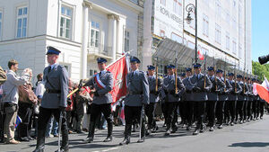 Warszawa - przygotowania do Święta Policji