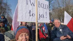 Pikieta przeciw Bolkowi