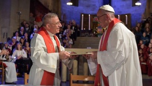 Papież Franciszek wziął udział w ekumenicznych uroczystościach z okazji 500. rocznicy reformacji w Szwecji