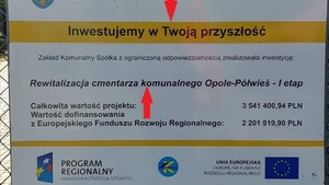 Odlot dotacyjny! Inwestycja unijna w przyszłość na... cmentarzu