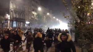 100 zatrzymanych w większości nielegalnych imigrantów po zamieszkach w Brukseli