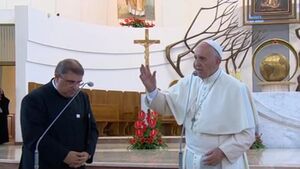 Pobyt Papieża Franciszka w Łagiewnikach