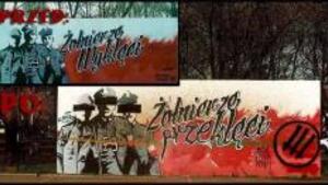 Zbezczeszczono pamięć "Żołnierzy Wyklętych"