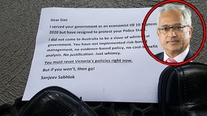 Polityk z charakterem! Ekonomista stanu Victoria w Australii odszedł ze stanowiska! "Protest przeciwko państwu policyjnemu"