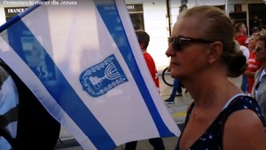 Jan Bodakowski: "Protestancki marsz dla Jezusa" z flagami państwa Izrael [WIDEO]