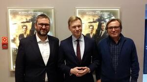 Philipe Tłokiński, Jan Ołdakowski i Dariusz Gawin. Film „Kurier” o Janie Nowaku Jeziorańskim, AK, Powstaniu Warszawskim i niemieckiej okupacji