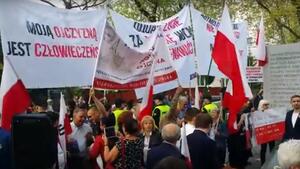 Obywatele RP na uroczystościach ku czci rotmistrza Pileckiego