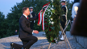 Prezydent Duda - Wieluń to miejsce nie jest symbolem bohaterstwa, ono jest symbolem bestialstwa, niemieckiego bestialstwa
