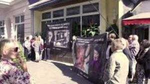 Lewacy zaatakowali pikietujących obrońców życia w Łodzi