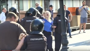 Rosja: Setki aresztowanych podczas protestu opozycji