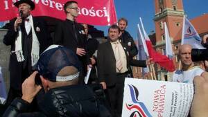 Krzysztof Szpanelewski (Nowa Prawica): Dla polityków: lustracja. Dla zbrodniarzy: stryczek