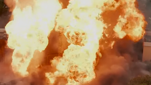 Pożar elektrowni pod Moskwą