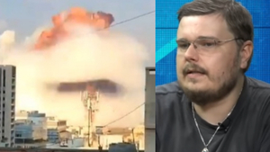 TYLKO U NAS! Eksplozja w Bejrucie to atak Izraela? Ekspert nie ma wątpliwości. "Już by siedzieli w schronach" (WIDEO)