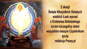 DZIEŃ 1 LISTOPADA PRZEKRACZA CZAS