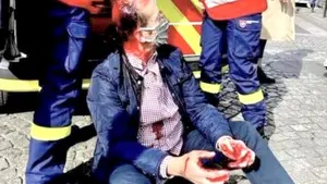 PILNE! Katolicka procesja zaatakowana przez Antifę!