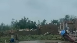 Potężne tornado! Pojawiło się przerażające nagranie (WIDEO)