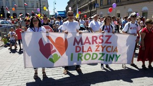 Warszawa - nieliczny Marsz dla Życia i Rodziny – przegramy przez nasze lenistwo