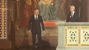Putin w cerkwi. Internauci zwracają uwagę na ten szczegół. Nagranie ujawniło prawdę! [WIDEO]