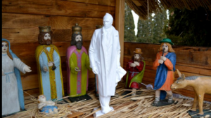 Bandera i Biden w jednej bożonarodzeniowej szopce stali (FELIETON)