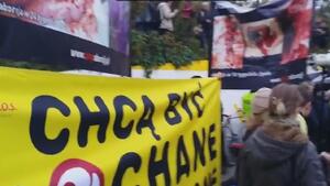 Trwa antyaborcyjna demonstracja w centrum Warszawy