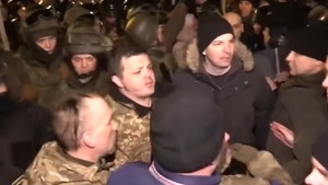 Neobanderowcy starli się z policją w Kijowie