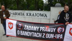 Domagali się prawdy o banderyzmie i ludobójstwie na Kresach