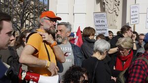 Lewacko-liberalna pikieta  w obronie  marksizmu na Uniwersytecie Warszawskim