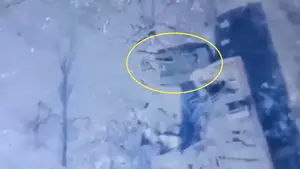 Przerażające nagranie! Rosjanie rozjechali swojego żołnierza [WIDEO]