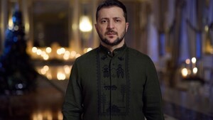 "Wynosimy śmieci z naszego domu przez ponad 300 dni!" Wołodymyr Zełenski złożył świąteczne życzenia