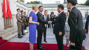 Prezydent Chin przyjechał do Polski