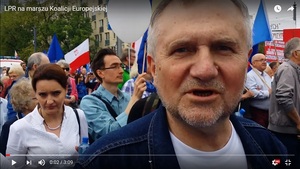 Idzie marsz Koalicji Europejskiej w Warszawie - frekwencja bardzo słaba (NA ŻYWO)