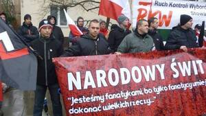 Narodowcy przeciw KOD. ZDJĘCIA i VIDEO!