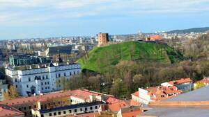Rosyjskie obchody wyzwolenia Wilna i Kowna przez Armię Czerwoną. Litwa protestuje