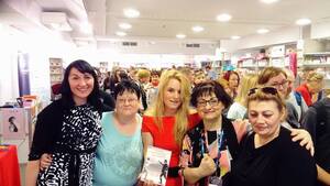 Marta Cywińska gościła na VII Międzynarodowych Targach Książki w Białymstoku