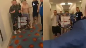 Wielka bójka w hotelu. Nagranie hitem sieci (WIDEO)