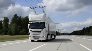 Niemcy testują ciężarówki na prąd