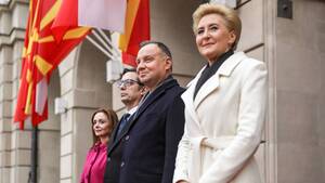 Para prezydencka Macedonii Północnej w Polsce