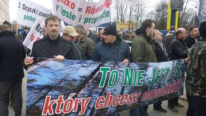 Leśnicy udzielili wsparcia ministrowi Janowi Szyszko [ZDJĘCIA!]