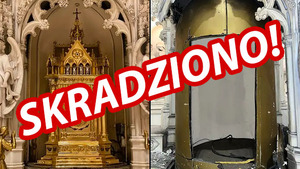 Aborcjoniści ukradli złote tabernakulum warte 2 MILIONY dolarów i 10 unikatowych relikwii 