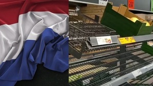 Holandia: w supermarketach zaczyna brakować żywności
