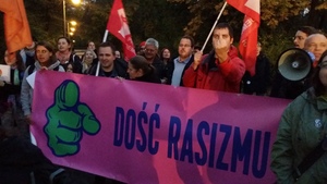 TYLKO U NAS! Starszy pan z PiS oskarża antyfaszystę o kradzież telefonu