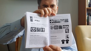 Przewodnik dla organów ścigania nakazuje ścigać symbole narodowe, ale nie komunistyczne