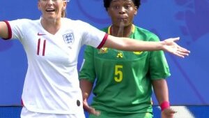Zawodniczka Kamerunu opluła Angielkę