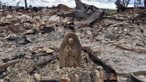 Figura Matki Bożej z Guadalupe cudownie ocalała z huraganu