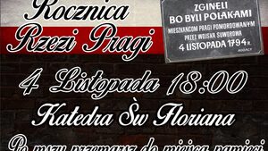 Kibice Legii pamiętają o ofiarach rzezi Pragi
