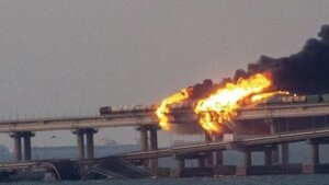 Most Krymski poważnie uszkodzony! To akcja Służb Specjalnych Ukrainy? 