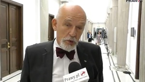 Janusz Korwin-Mikke o dziwnej wypowiedzi Donalda Trumpa